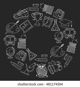 School and education icons