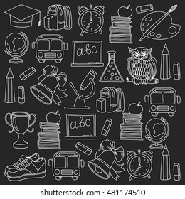School and education icons