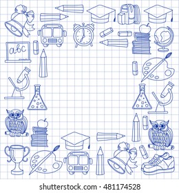 School and education icons