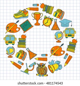 School and education icons