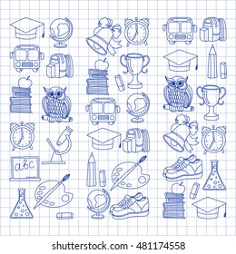 School and education icons