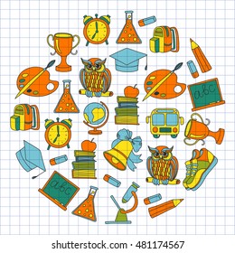 School and education icons