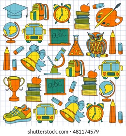 School and education icons