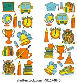 School and education icons