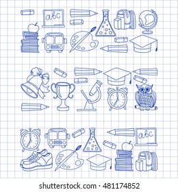 School and education icons