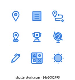 School and Education icons in for any purposes. Perfect for website mobile app presentation and any other projects