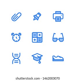 School and Education icons in for any purposes. Perfect for website mobile app presentation and any other projects