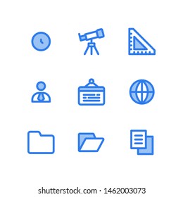 School and Education icons in for any purposes. Perfect for website mobile app presentation and any other projects