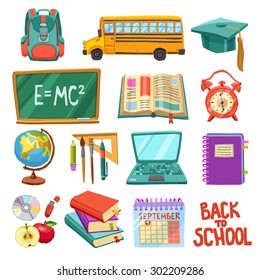 School And Education Icons Collection
