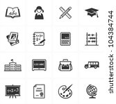 School and Education Icons - Set 1