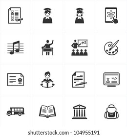 School and Education Icons - Set 2