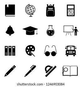 School and Education Icons - Set