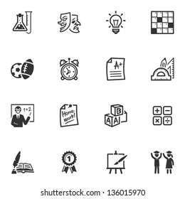 School and Education Icons - Set 4