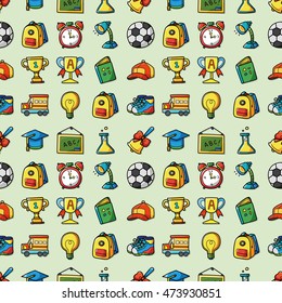School and Education icons set,eps10