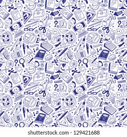 School education - seamless background