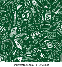 School education - seamless background