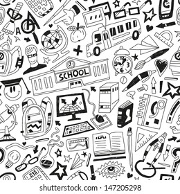 School education - seamless background