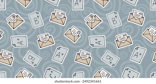 school. education. study. seamless pattern. to study. subjects for school. lessons. to study. icons. Doodle. vector. sticker. books. copybook. a pen. pencil. ruler. figures. mathematics. stylus.