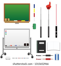 School Education · Teacher Educational tools set