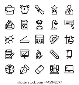 School and Education Vector Icons 2