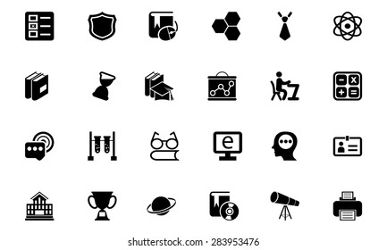 School and Education Vector Icons 3