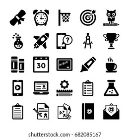 School and Education Vector Icons 4