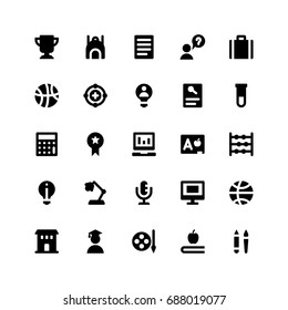 School and Education Vector Icons 4