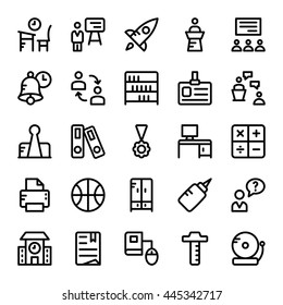 School and Education Vector Icons 5