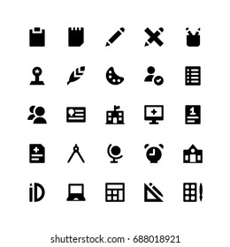 School and Education Vector Icons 5