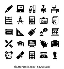 School and Education Vector Icons 9