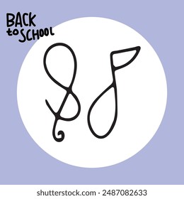 school element line drawn design