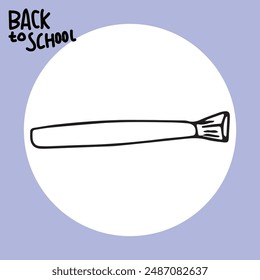 school element line drawn design