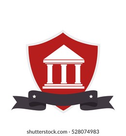 school emblem frame icon