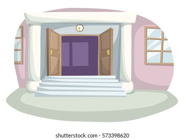 School entrance