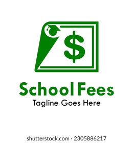 School fees design logo template illustration