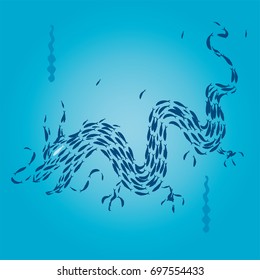 School of fish dragon