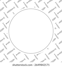 quadro da escola. quadro do círculo de educação de doodle. plano de fundo do quadro da escola desenhado à mão e da educação. plano de fundo da escola