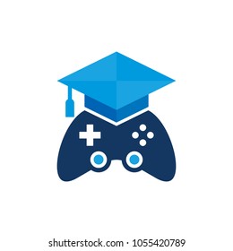 School Game Logo Icon Design