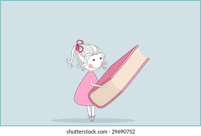 niña escolar