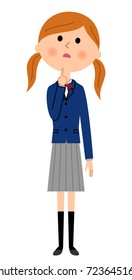 School girls to think