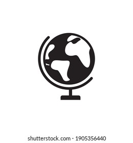 School Globe Icon Symbol Sign Vector Stock Vector (Royalty Free ...