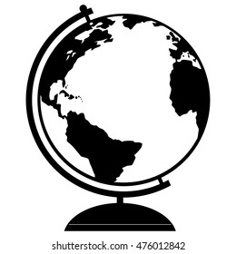 School Globe Illustration