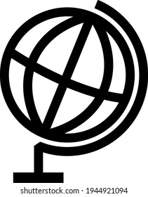 Plano escolar, ilustración, vector sobre fondo blanco