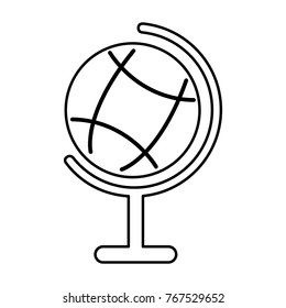 school globe map world study geographic knowledge