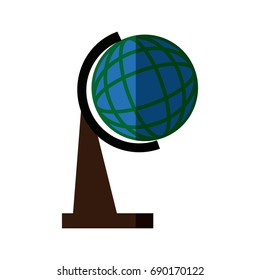school globe world earth localitation map