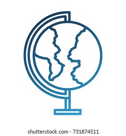 school globe world map geography study