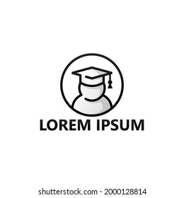 School graduation logo template design