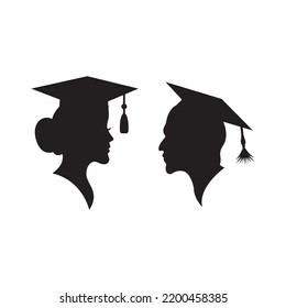 School graduation logo template design