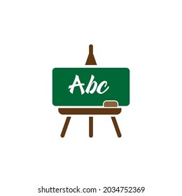 School green board icon design illustration template