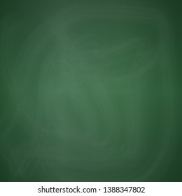 School green square chalkboard background. Vector illustration can be used for topics like university, graduation, studying. Creative wallpaper  can be used in cover design, book design, poster, flyer